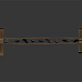 Traditional Weapons Display With Multiple Spears And Axes On Wooden Rack