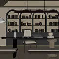 Middle Style Study 3d model