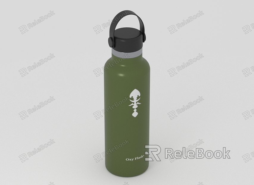 Modern thermos cup model