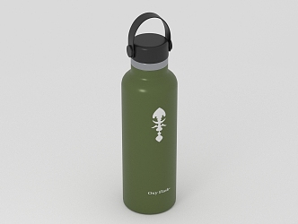 Modern thermos cup 3d model