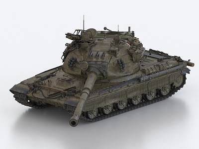 Tank 60TP Heavy Tank Armored Vehicle 3d model