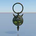 Hollow Spherical Metal Medical Device With Ring And Pointed Tip Structure