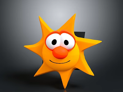 Sun Icons Moon Solar System Saturn Jupiter Mars Earth Pluto Neptune Venus 3d model