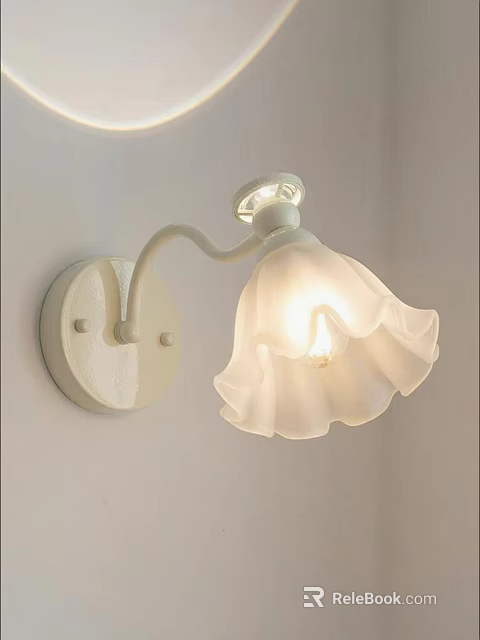 Modern Minimalist Ceiling Light Fixture With White Glass Shade For Living Room Decor 3d model 