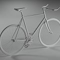 Bicycle Road Bike sports car Mountain Bike Off-Road Vehicle 3d model