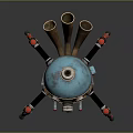 Mech tank mech insect mech spider crab machine crab mechanical crab mech crab 3d model