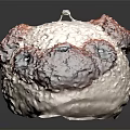 Cute Puppy Shaped Plush Bag With White Brown Fur And Black Eyes Design