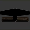 Traditional Garden Shovel Featuring Metal Blade And Wooden Handle Design