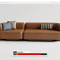 Modern Multiplayer Sofa 3d model