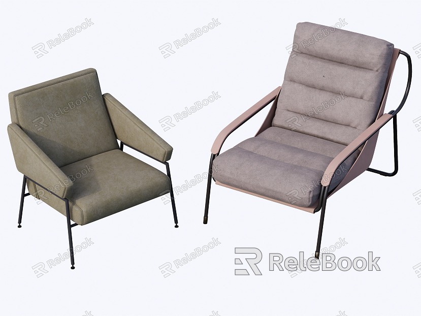 New Chinese Dining Chair Single Chair model