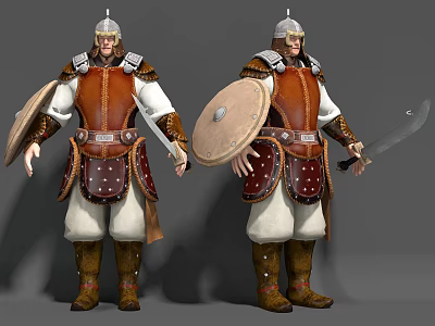 Modern game character soldier 3d model Modern game character soldier 3d model