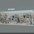 Bright Modern Clothing Store Interior With Display Racks Dresses Sofa And Cozy Rug