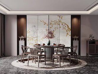 New Chinese Restaurant 3d model