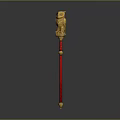 Scepter Ancient Scepter Cane Ancient Scepter Magic Scepter Metal Scepter Classical Scepter Magic Scepter 3d model