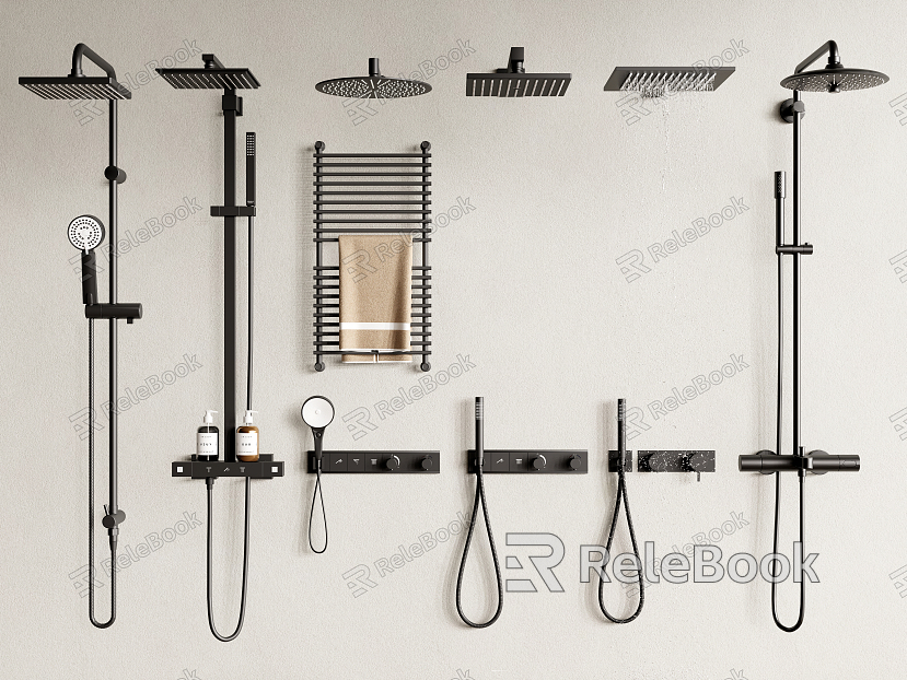 Modern shower shower shower shower head bathroom supplies model