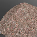 Natural Wood Stone Granular Aggregates For Construction And Renovation Projects