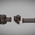 Sturdy Cast Iron Hardware Tools Featuring Pipe Elbows Tees And Flange Fittings