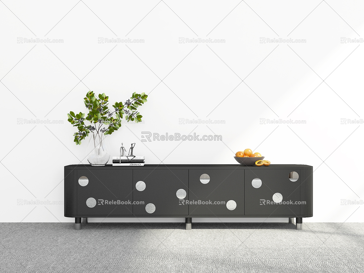 Modern TV Cabinet Floor TV Cabinet TV Cabinet TV Cabinet Low Cabinet Side Cabinet 3d model