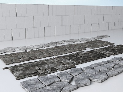 Stone Path 3d model