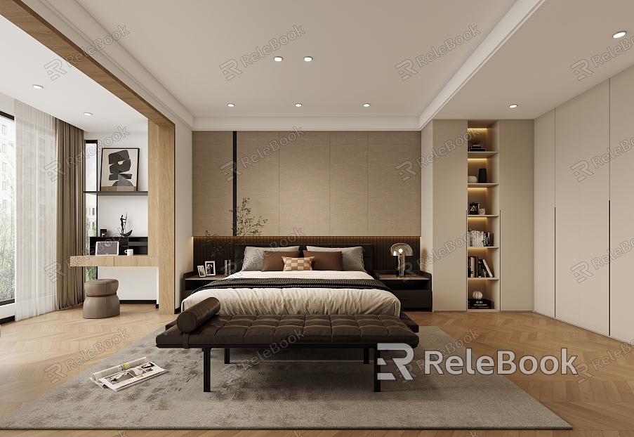 Modern Bedroom model