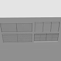 Different Types of Mesh Fence Panels With Barbed Wire and Grid Design