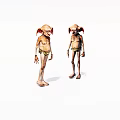 Virtual character anime game character humanoid monster elf 3d model