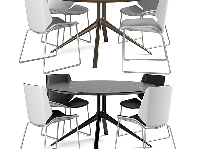 Leisure Table and Chair Negotiation Table and Chair Dining Table and Chair model