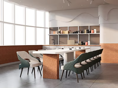 Tea Room 3d model