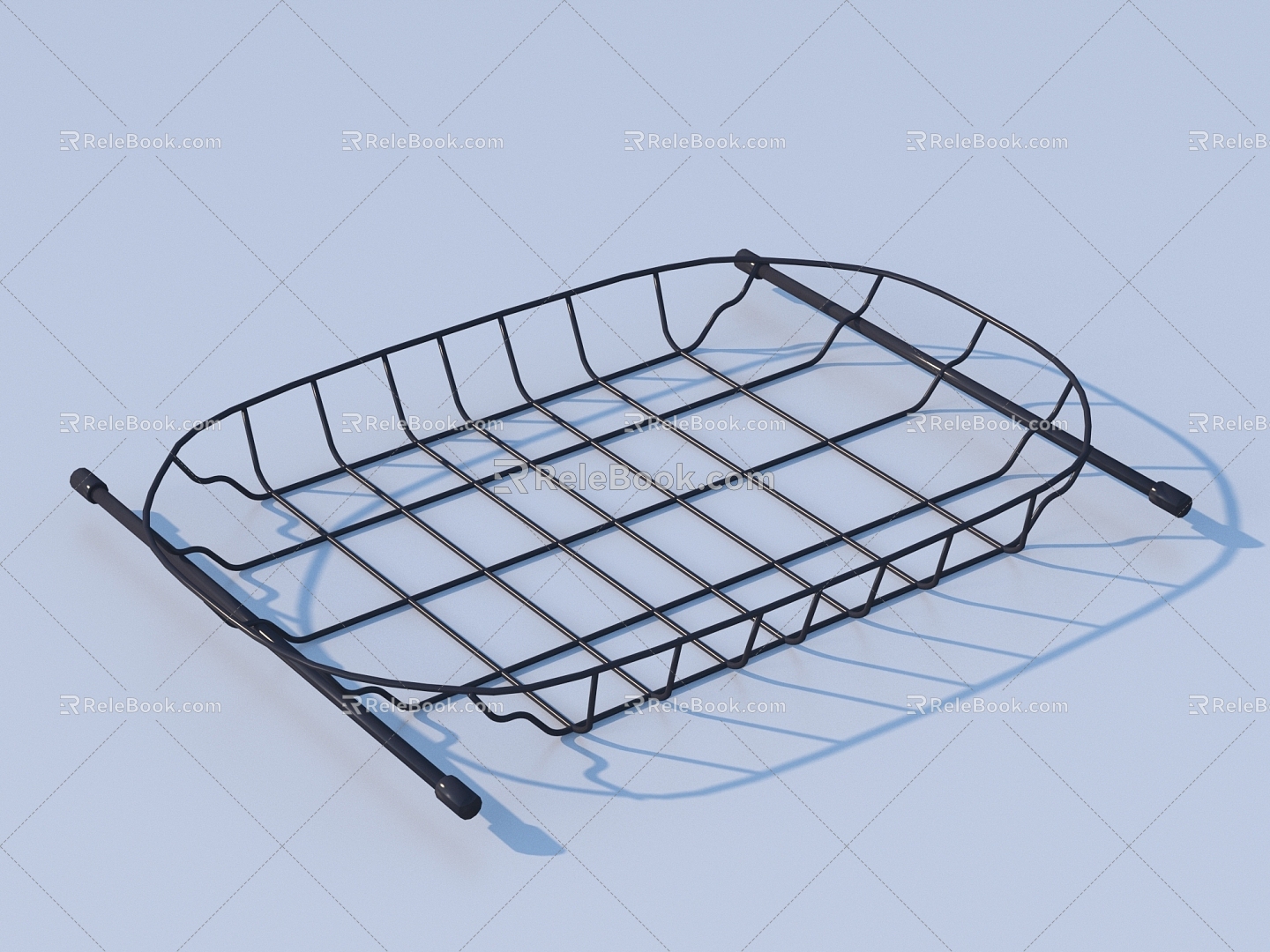 Grid hardware parts 3d model