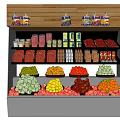 Modern Container Fresh Container 3d model