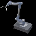 Collaborative robot arm robot gripper robot hand 3d model