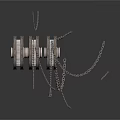 Small Cylindrical Mechanical Equipment With Multiple Coil Layers And Extended Wire Leads