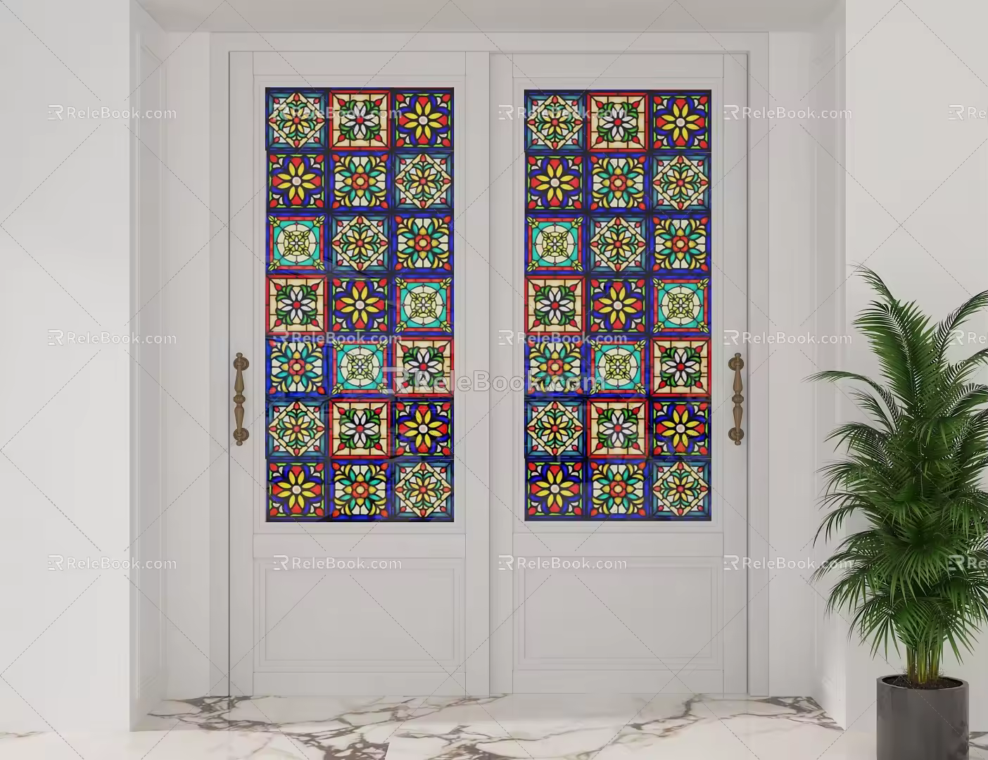 sliding door 3d model