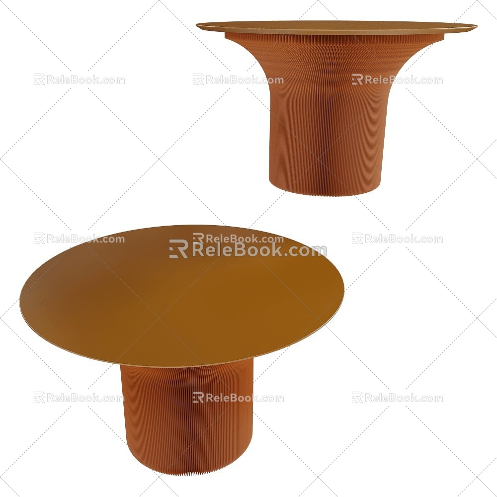 cantilever earth orange circle several 18w 3d model