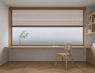 Modern venetian blinds shutter 3d model