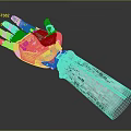Robot Arm Mechanical Arm Robot Arm Robot Head Robot Parts Robot Hand Manipulator 3d model