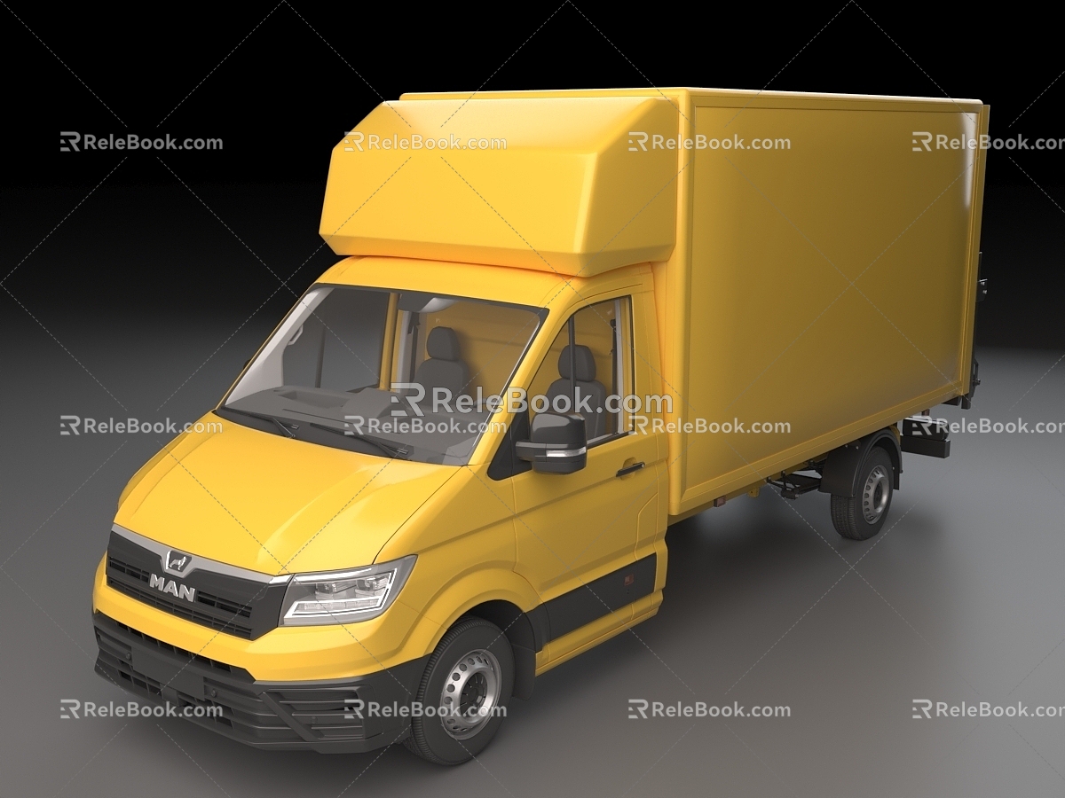 Truck Truck Container Truck 3d model