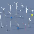 Industrial Wind Turbine Equipment With Multiple Designs And Renewable Energy Applications