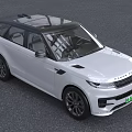White SUV With Black Roof Black Wheels And Modern Exterior Design