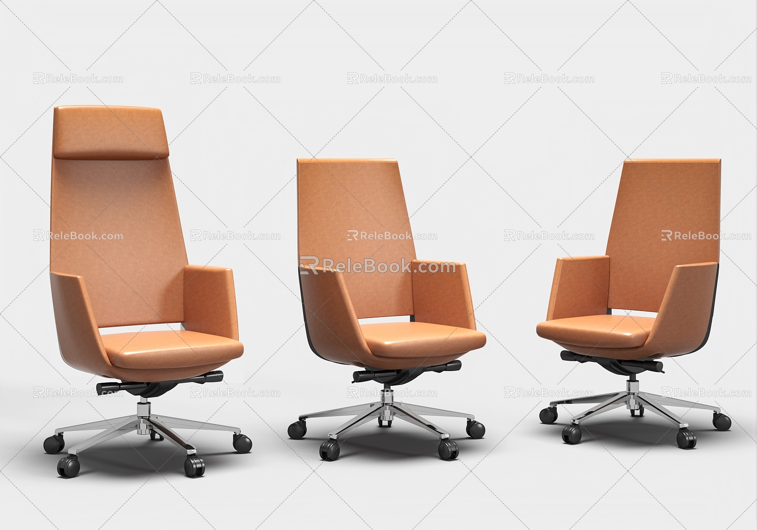 Office Chair Boss Chair Chair Leather Chair Staff Chair model