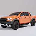 Ford Raptor Pickup 3d model