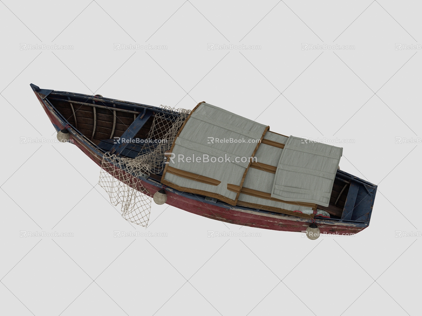 modern ship. model