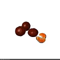 Fresh Tangerines With Green Leaves Whole Sliced And Peeled Segments On White Background