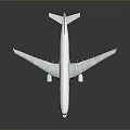 Lufthansa Commercial Airplane White Fuselage Blue Tail Fin Reflective Surface