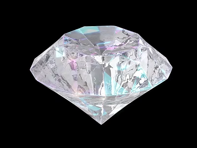 Sparkling Luxury Jewelry With Exquisitely Cut Diamond For Elegant High Quality Accessory 3d model