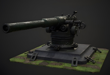 Coastal Battery 3d model