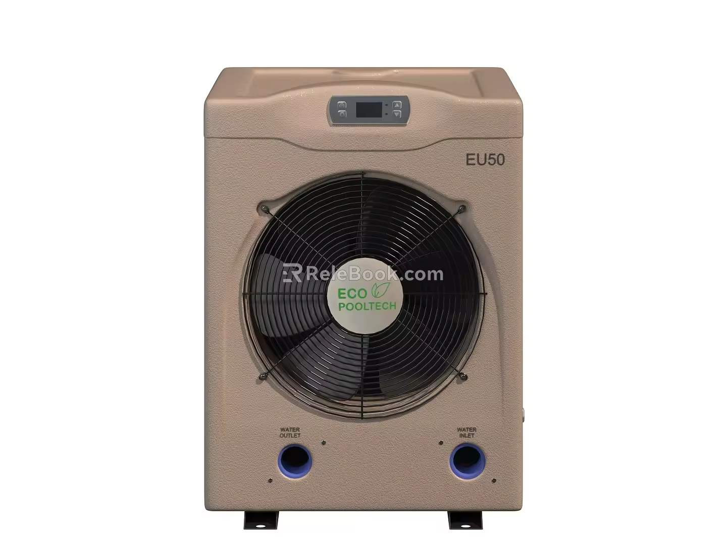 Air conditioning compressor 3d model