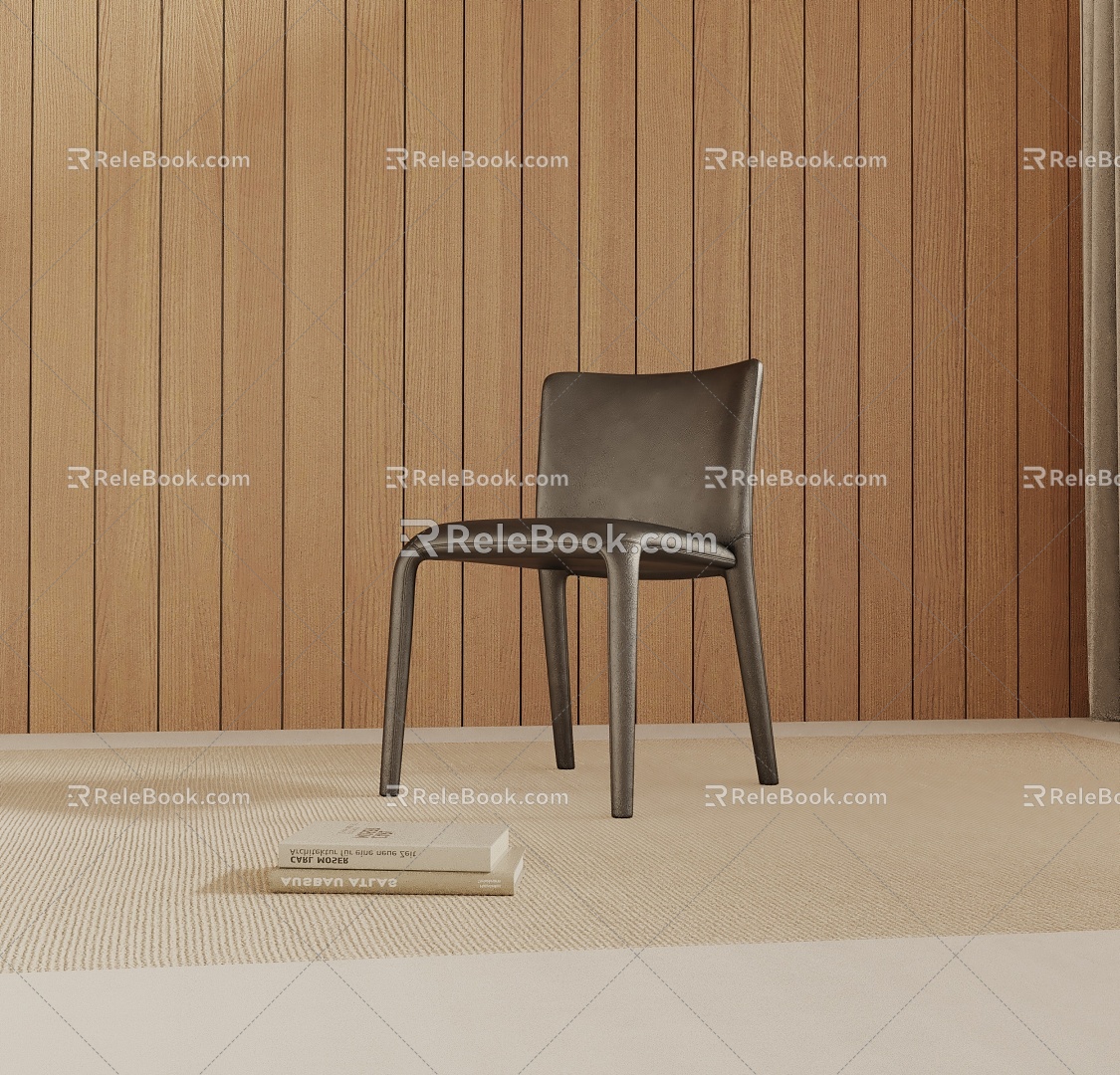 Modern Bar Chair 3d model