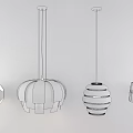 Modern Chandeliers with Diverse Contemporary Designs and Color Styles for Home Interior Decor