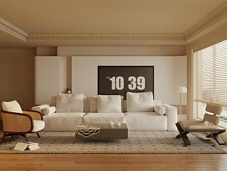 Living room 3d model